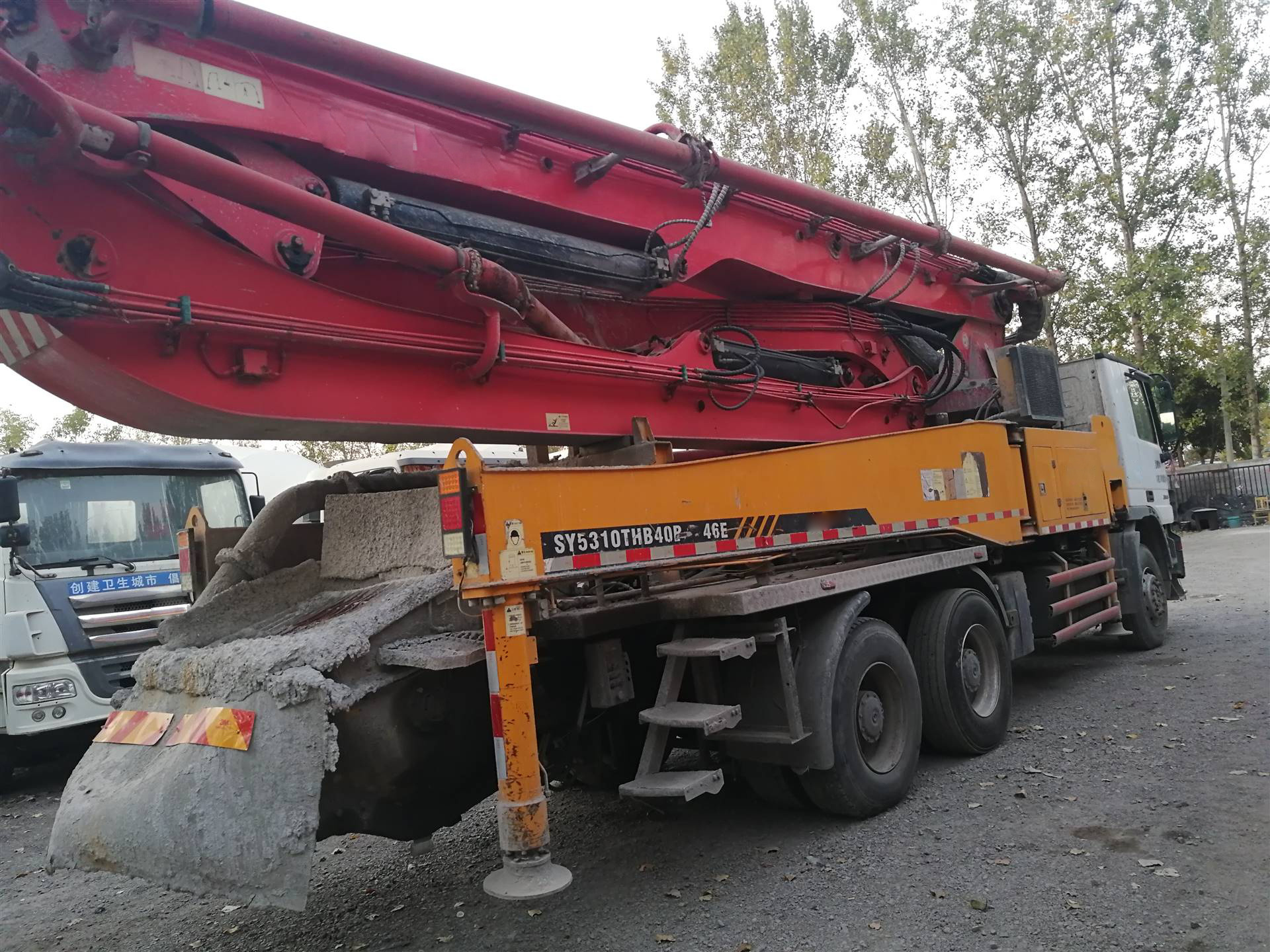 Truck Mounted Concrete Pump Price Chinese Concrete Pumps