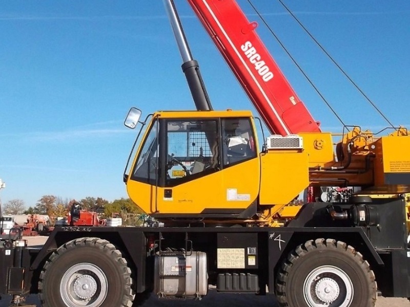 Powerful  Lifting Machinery 40 ton hydraulic Rough Terrain Truck Crane SRC400C