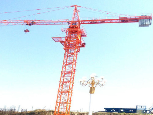 Brand New Hot Sale  4 Ton Travelling Mini Tower Cranes QTZ40 with Factory  Price