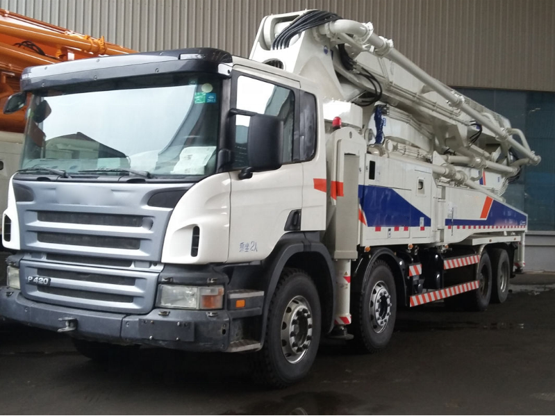 High Performance Concrete Machinery ZOOMLION 56X-6Rz 56M Concrete Pump Mounted Truck With Great Price