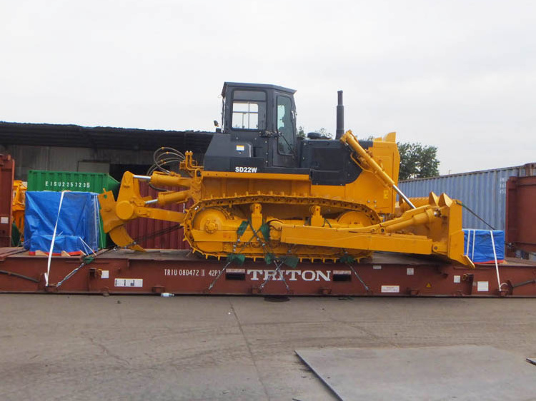 new 178kw/240hp tire wheeled bulldozer SDW24 with blade capacity 3.5cbm