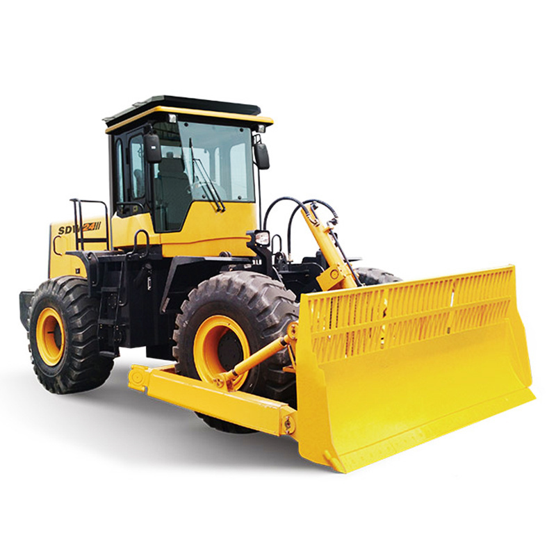 new 178kw/240hp tire wheeled bulldozer SDW24 with blade capacity 3.5cbm