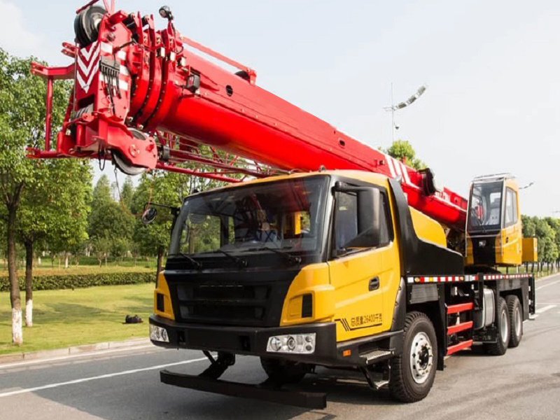 Chinese Famous Brand Truck Mounted Crane Stick Articulated Crane Boom 20ton Truck Crane STC200 with Attachments