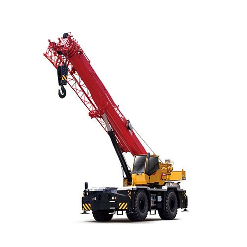 China Brand SRC350 Rough Terrain Crane Lifting Height 45.2m 35Ton hydraulic truck crane with powerful engine with good price