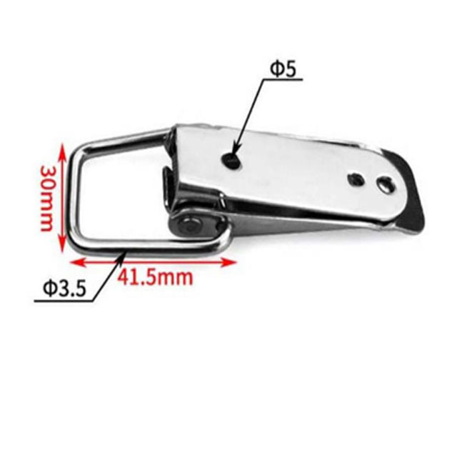 Heavy Duty Adjustable Machinery Draw Latch Stainless Steel Hasp Clamp Toggle Latch