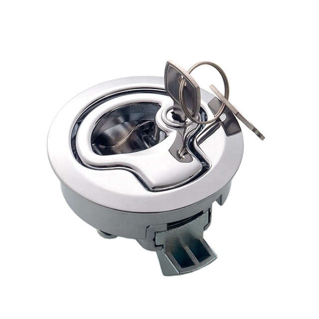 Marine Hardware Boat Slam Stainless Steel Lift Flush mount Handle Deck Marine latch boat Hatch Latch