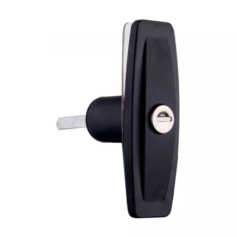 T-Handle Lock Zinc Alloy Cabinet Black Garage Doors Cam Lock