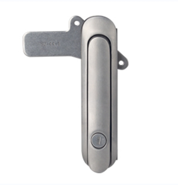 New Technology Professional Manufacturing stainless steel plane lock network cabinet door swing handle lock