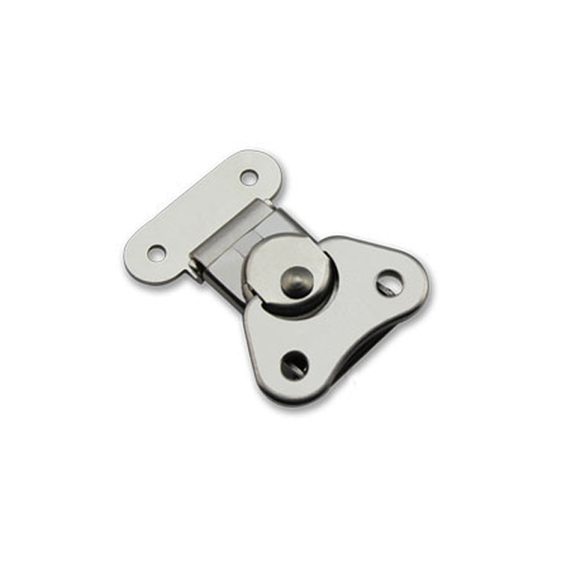 Case Box Metal Silver Suitcase Latches 304 Stainless Steel Twist Latch Keeper Toggle Clamp Butterfly Buckle Latch