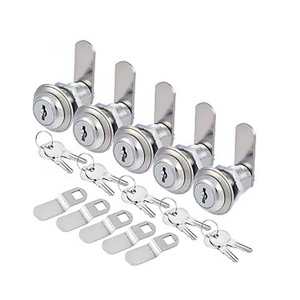 Cylinder Cam Locks Secure Mailbox File Drawer Dresser RV Compartment Lock Tool Box Replacement Zinc Alloy Cabinet Cam Lock