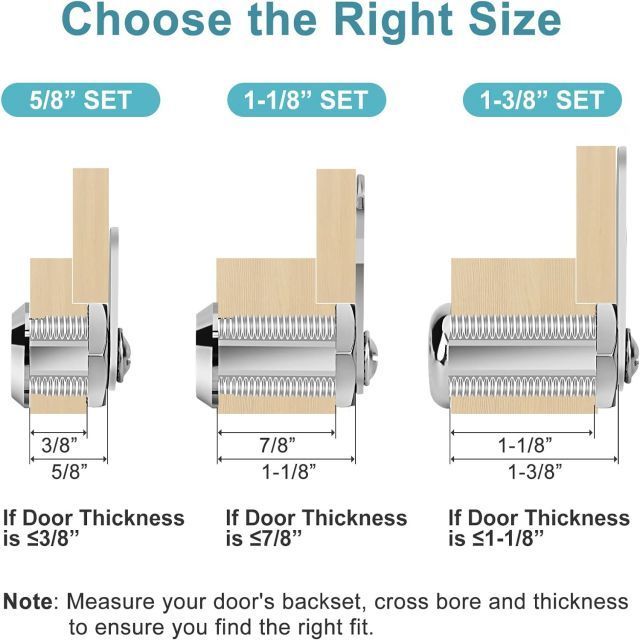 Tool Box Lock 5/8