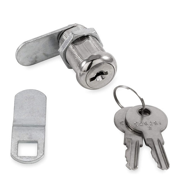 5/8 Inch Cabinet Cam Lock Set Mailbox Locks Replacement Chrome Finish Zinc Alloy Desk RV Storage Locks