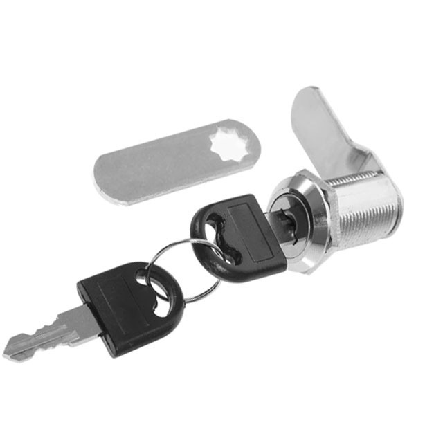 5/8 Inch Cabinet Cam Lock Set Mailbox Locks Replacement Chrome Finish Zinc Alloy Desk RV Storage Locks