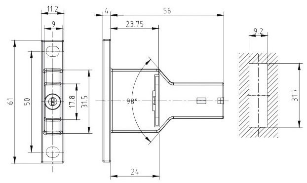 Damaged Sealing Strips Fridge lock Child Proof Refrigerator Freezer Door Lock Protect Refrigerators