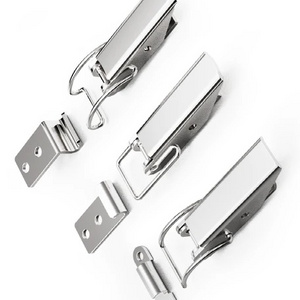 Stainless Steel Heavy Duty Adjustable Tool Box Hood Latches Spring Loaded Clasp Hasps Toggle Clamp Latch