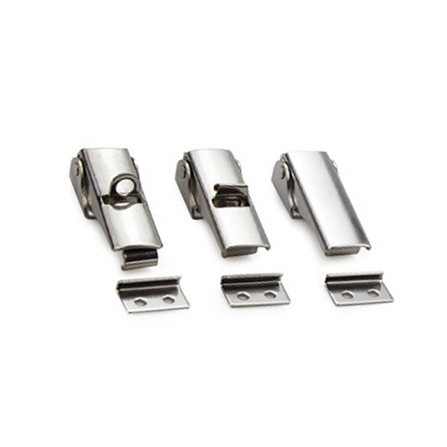 Cabinet Wooden Box Instrument Cases Compression Spring Draw Toggle Latch Nickel-Plated Replacements Lock Toggle Latches Lock