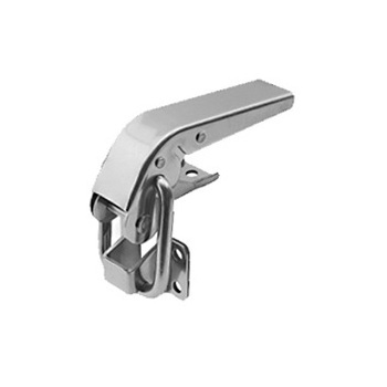 90 Degree Right Angle Latch Stainless Steel Tool Box Hood Locks Latches Spring Loaded Trigger Lock Clasp Buckle Latch