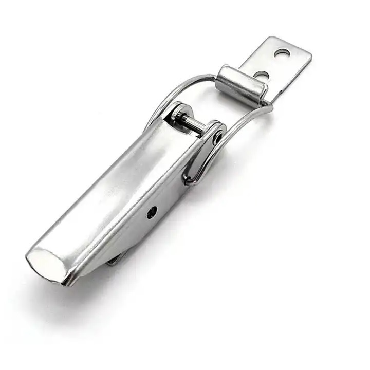 Stainless Steel Heavy Duty Adjustable Tool Box Hood Latches Spring Loaded Clasp Hasps Toggle Clamp Latch