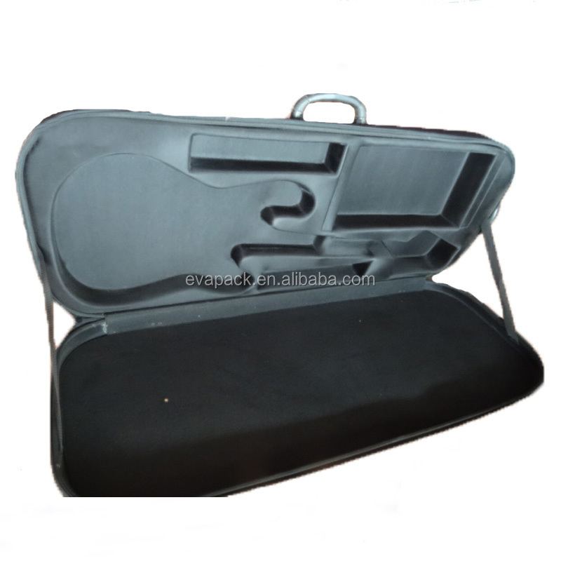 Quakeproof Custom EVA Hard Violin Case for Musical Instrument