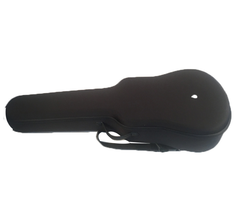 Custom Wholesale Guitar Hard Case Shell Shockproof Material Eva Foam Electrical Guitar Bass Acoustic Case for Classic Guitar