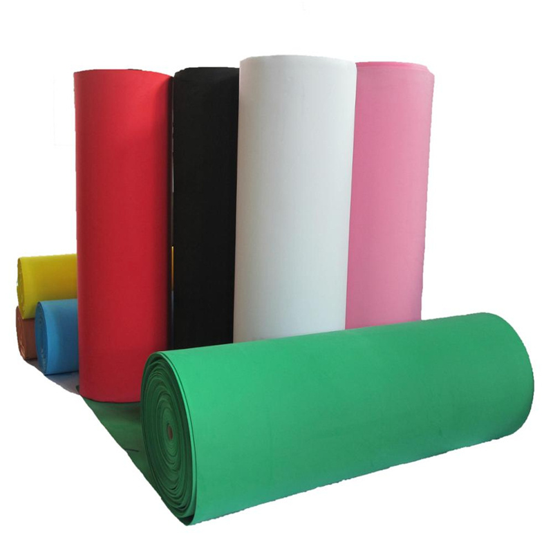 Colorful eva raw material thickness EVA foam roll