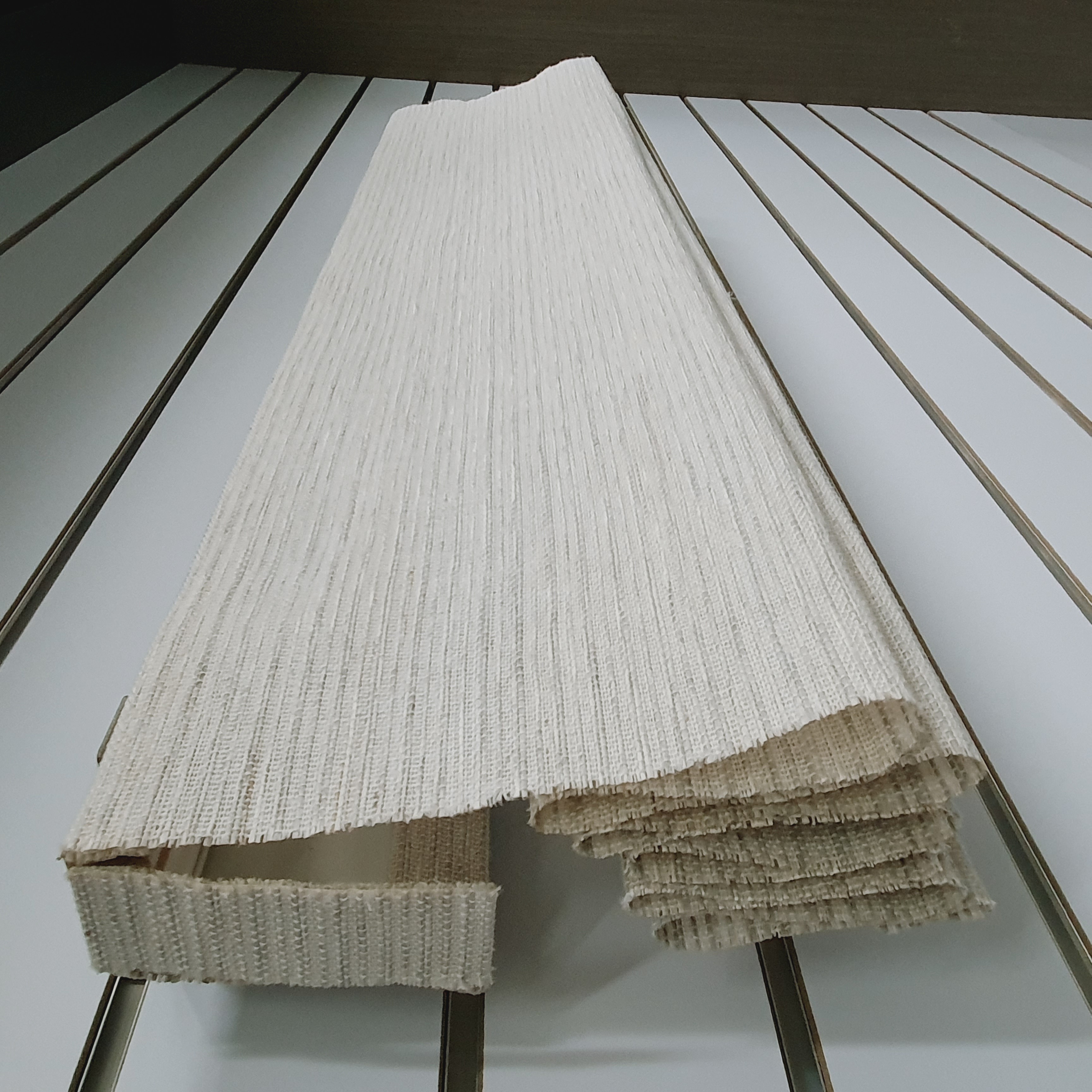 Motorized Natural Woven Blinds For Room, jute and bamboo