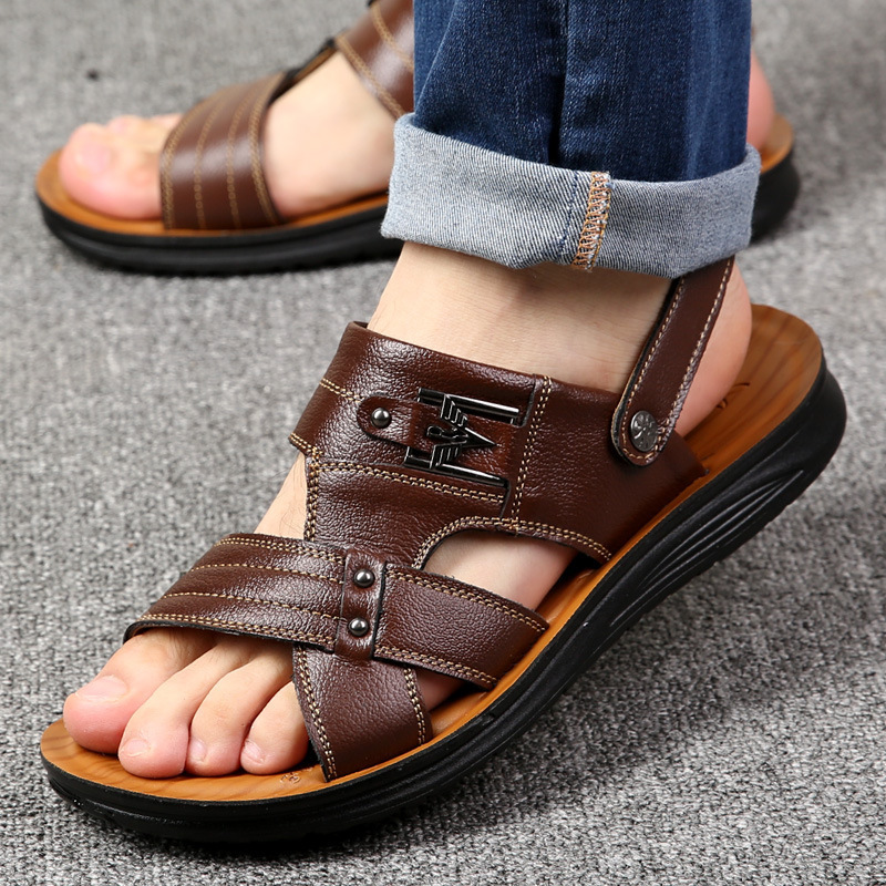 microfiber sandals for men Arabic Slippers Casual Light SPORT Strap Cross sandal slippers men