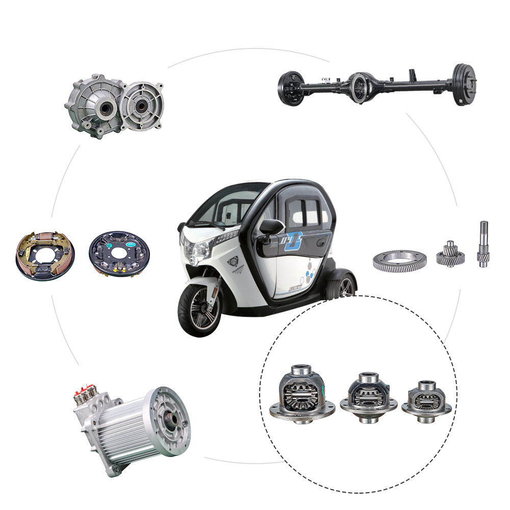 High quality electric car small auto axle differential