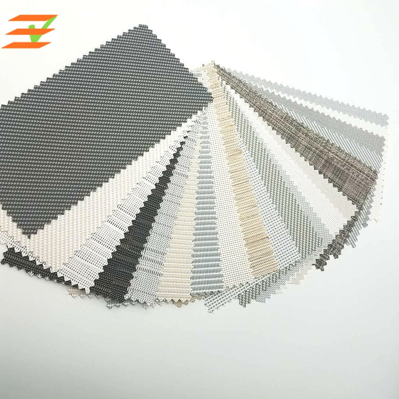 High Quality PVC Sunscreen Roller blinds fabrics /solar screen fabric