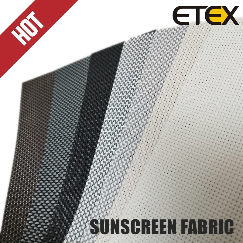 Top  Quality Sunscreen Roller Blind Fabric Blackout Window Blind Fabric Sunscreen fabric