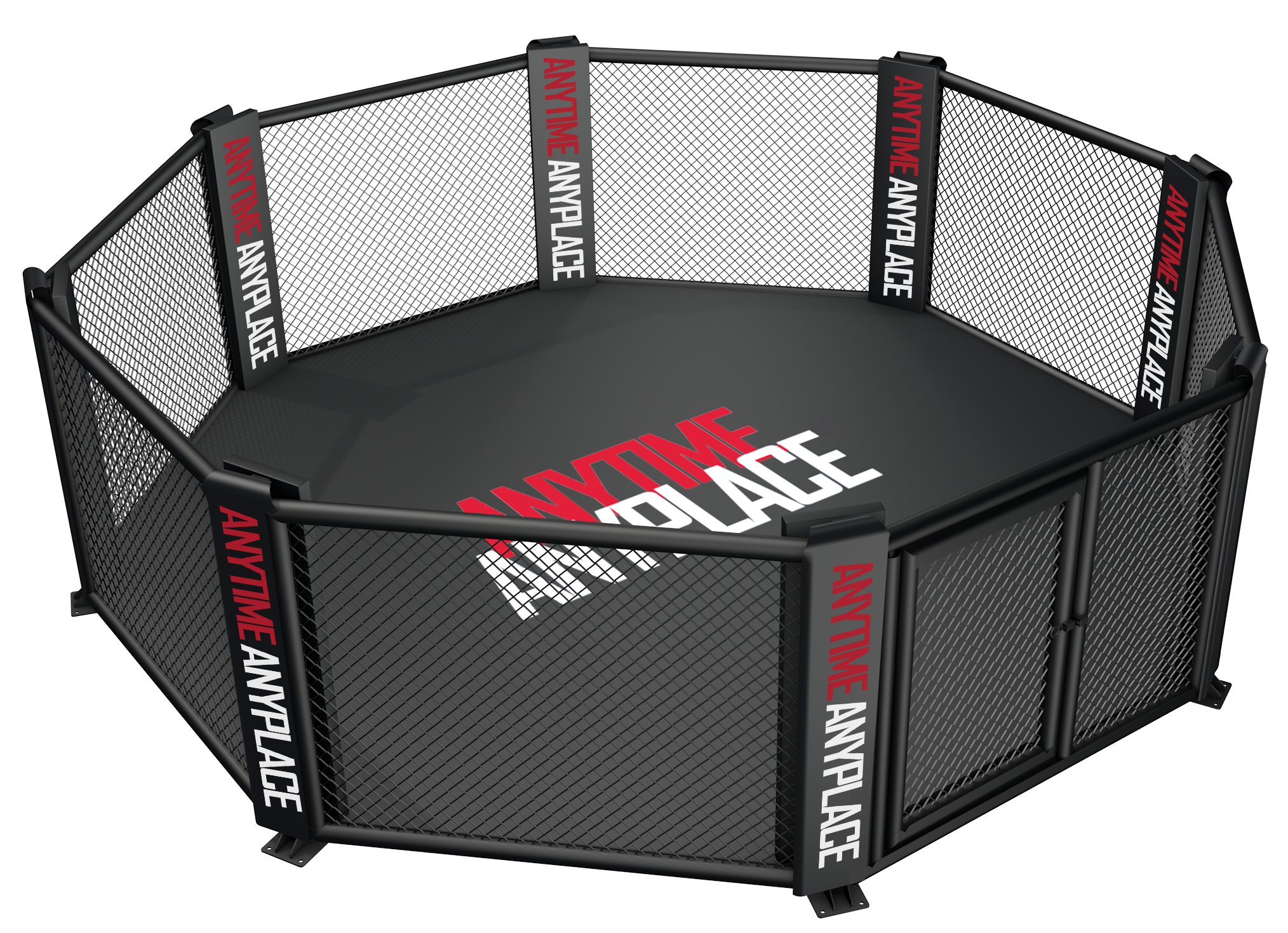 Training Series Boxing & MMA Cage With Platform In Various Size MMA Cage Fight Club