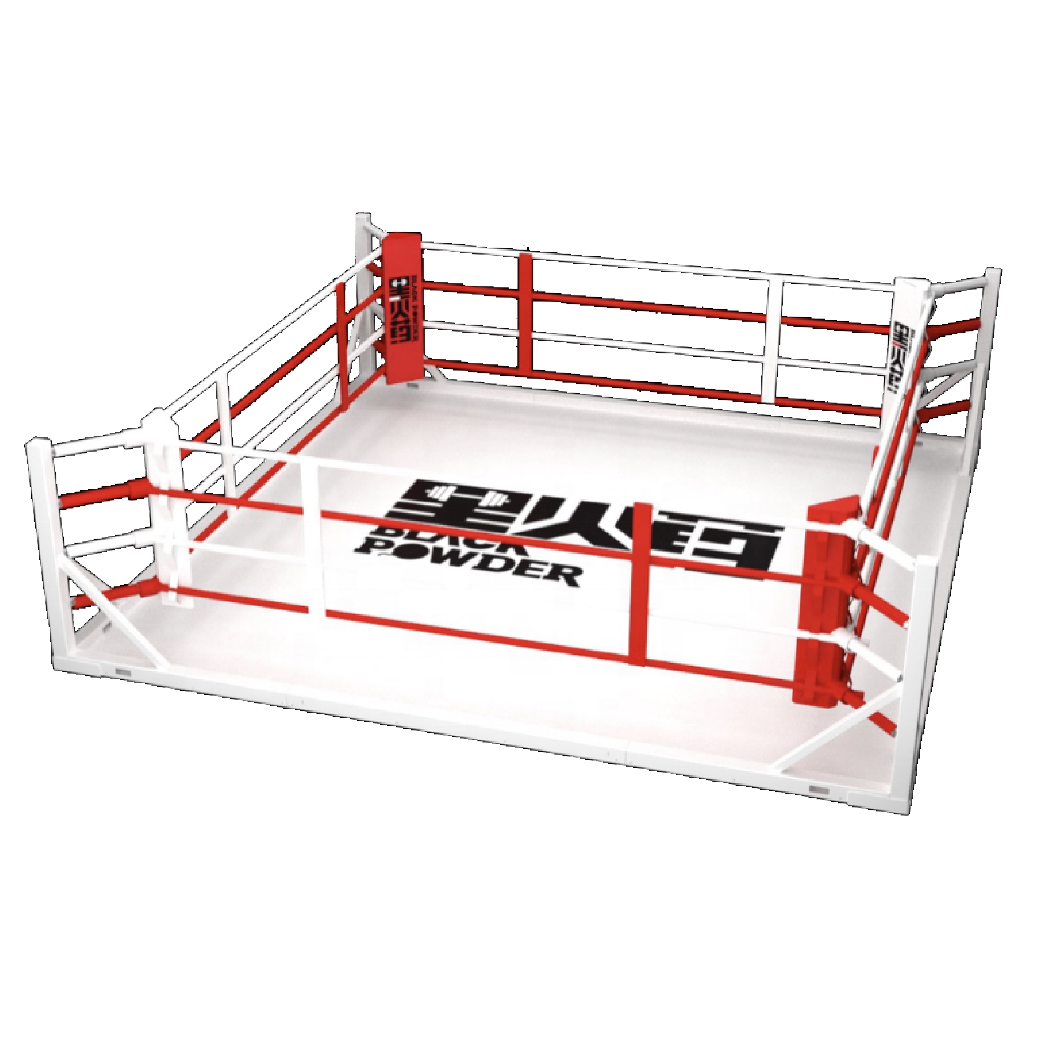 Panneaux Cage MMA Wrestling Ring Floor Used Boxing Ring For Sale