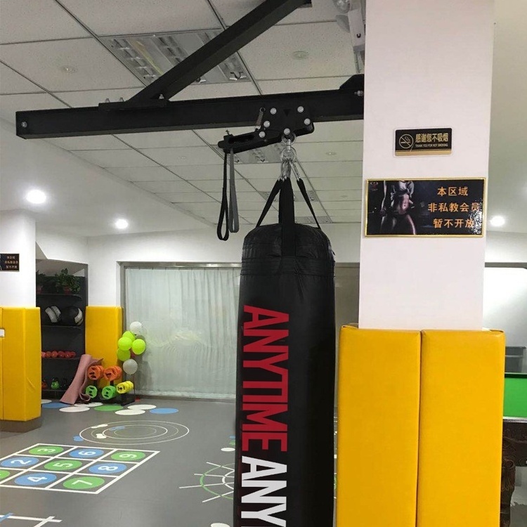 Gym Used Single Wall Mount Bag Hanger Heavy Duty Punching Bag Mounting Bracket Stand