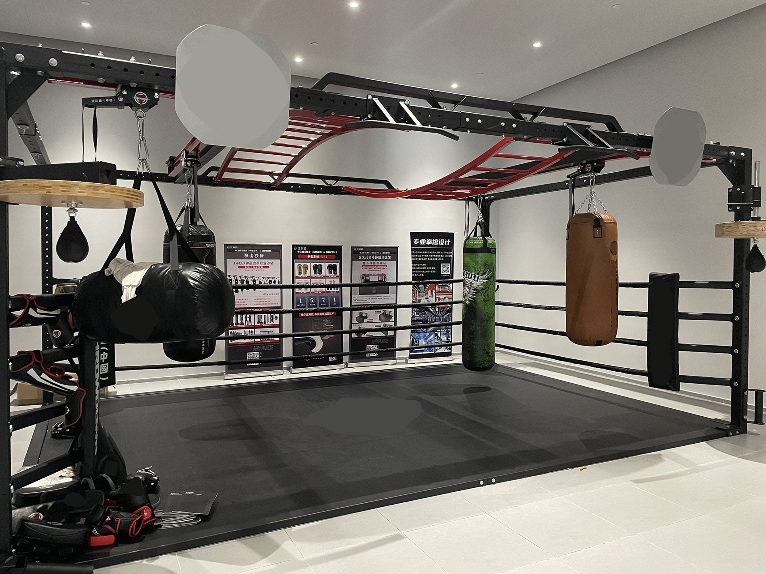 Professional Boxing Training Equipment Kick 4x4 Small Competition Floor Mini Boxing Ring