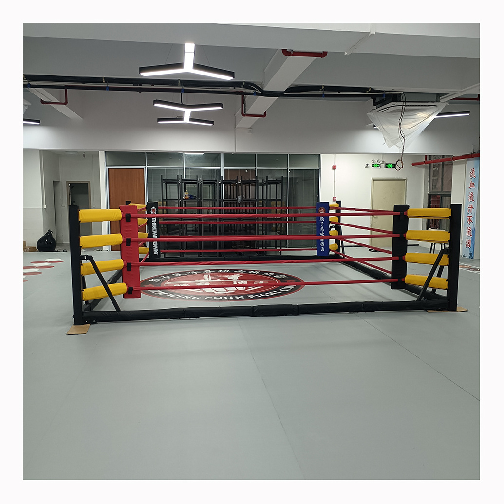 Wrestling Ring Professional Pads Muay Thay Factory Direct Floor Boxing Ring For Sale