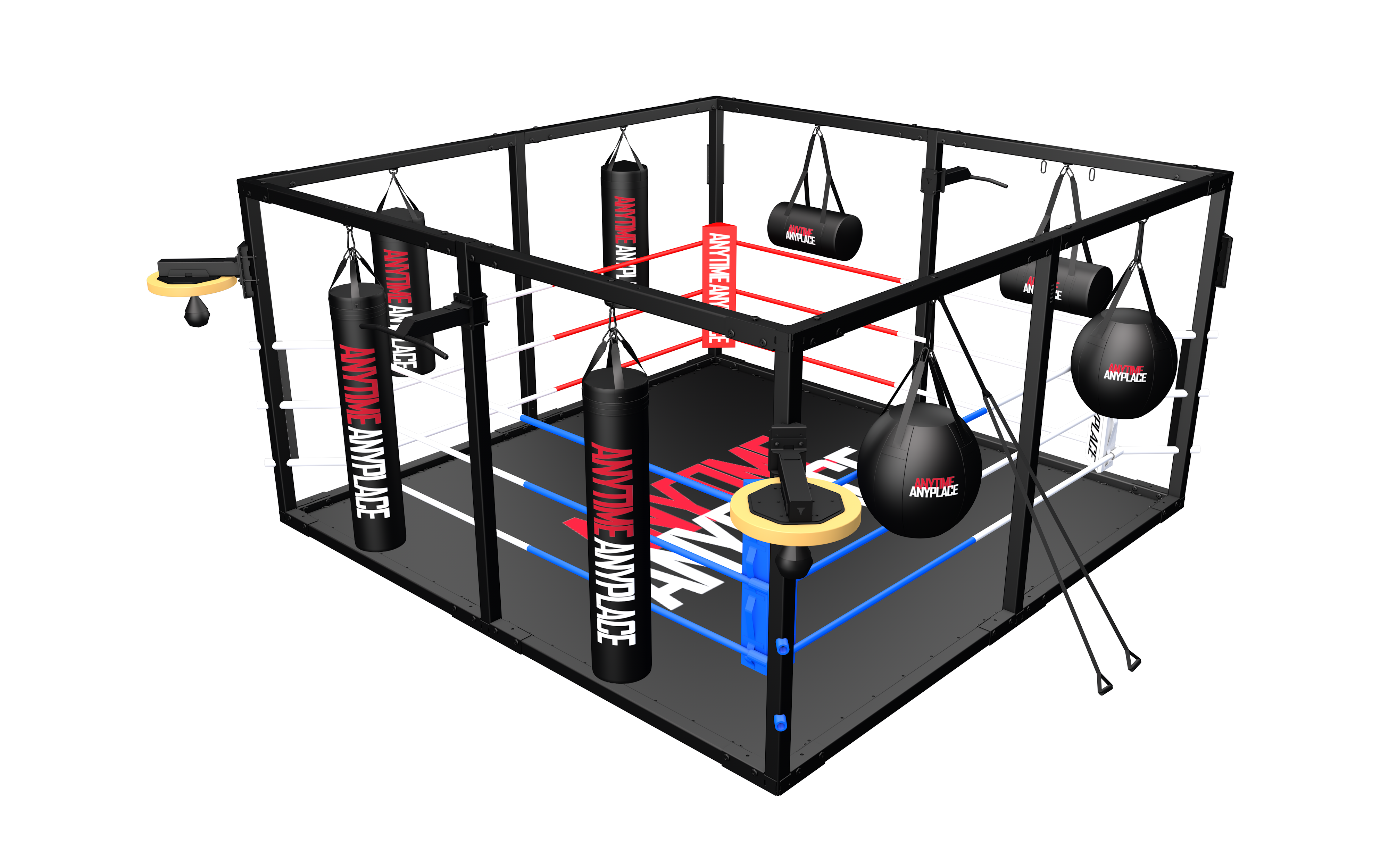 Wrestling Ring Professional Pads Muay Thay Factory Direct Floor Boxing Ring For Sale