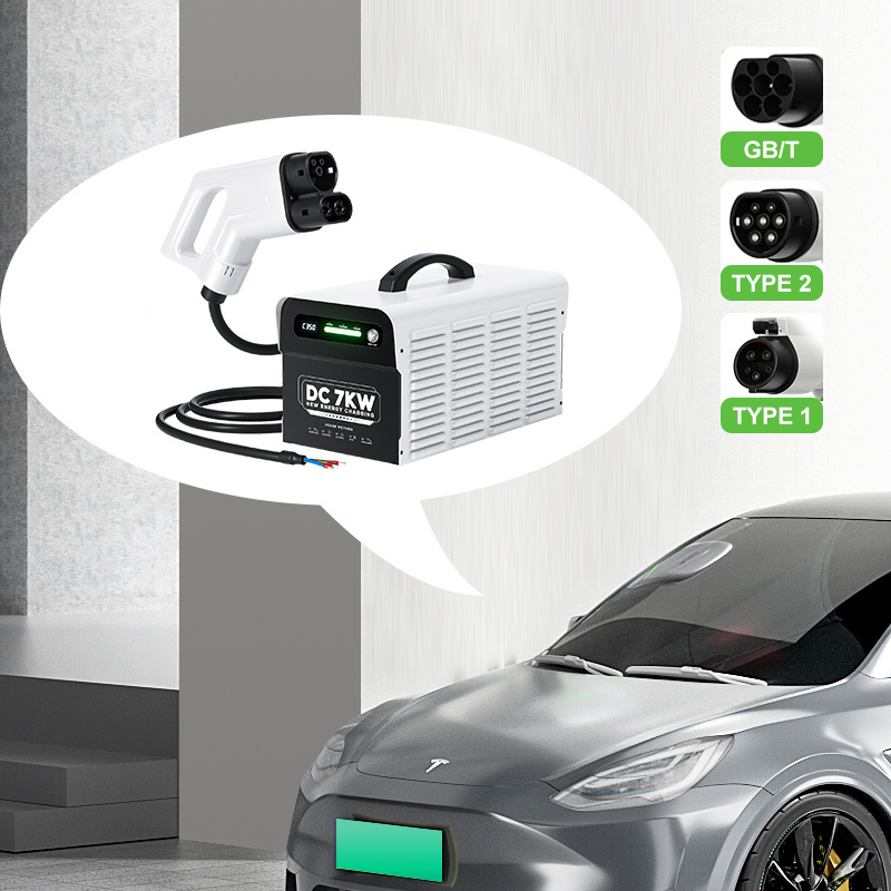 High Efficiency New DC Station With Fast 16A 7KW Electric Power Bank Adapter For Car Charging Portable Ev Charger