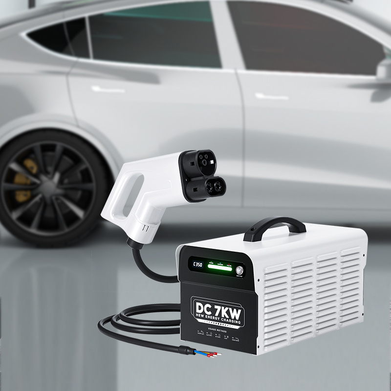 High Efficiency New DC Station With Fast 16A 7KW Electric Power Bank Adapter For Car Charging Portable Ev Charger