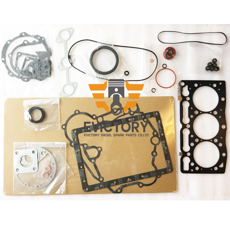 For KUBOTA D1305 overhauling kit piston ring cylinder liner bearing gasket + oil pump