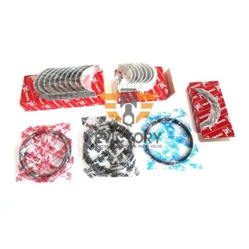 For Yanmar 3YM20 overhaul rebuild kit full gasket kit + big small end bearings + piston ring set