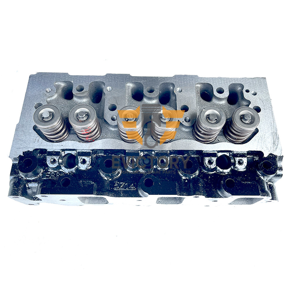 For yanmar engine 3TNE84 3TNE88 3D84-3 3D88E cylinder head assy used excavator diesel spare parts