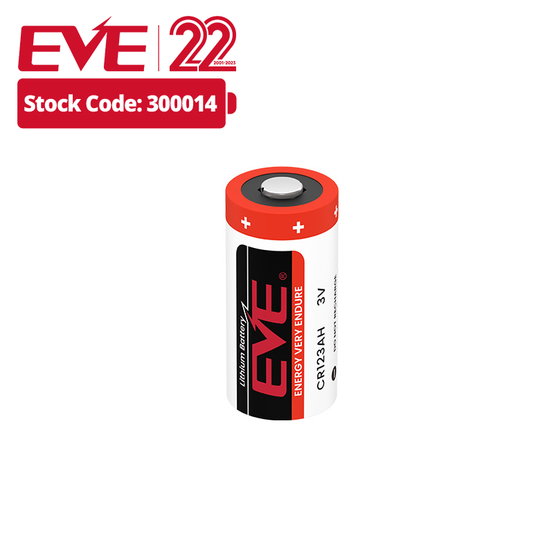 EVE CR123A Limno2 Batteries 3V 1.5Ah Non Rechargeable high quality Smoke Detector 3 volt 1500mAh primary batteries