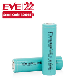 EVE 18650 20P battery 18650 3.6V 18650 battery 2000mah Lithium Li Ion Cell flashlights 18650 battery