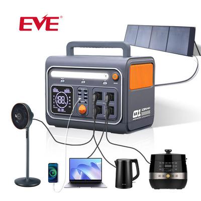 EVE 1200w 1024Wh Lifepo4 Emergency Solar Generator generating power solar 2000w solar generator 1200w Portable Power Station