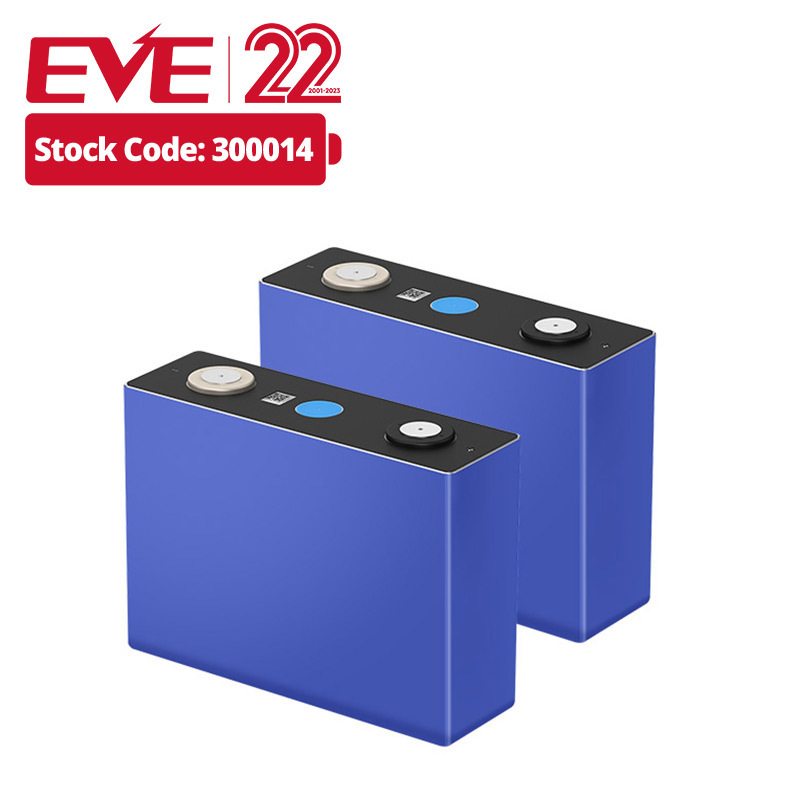 EVE 3.2v 48V 100ah 12v 200ah lifepo4 battery 12v 200ah eu stock prismatic home ess power station lfp lf100la telecom battery