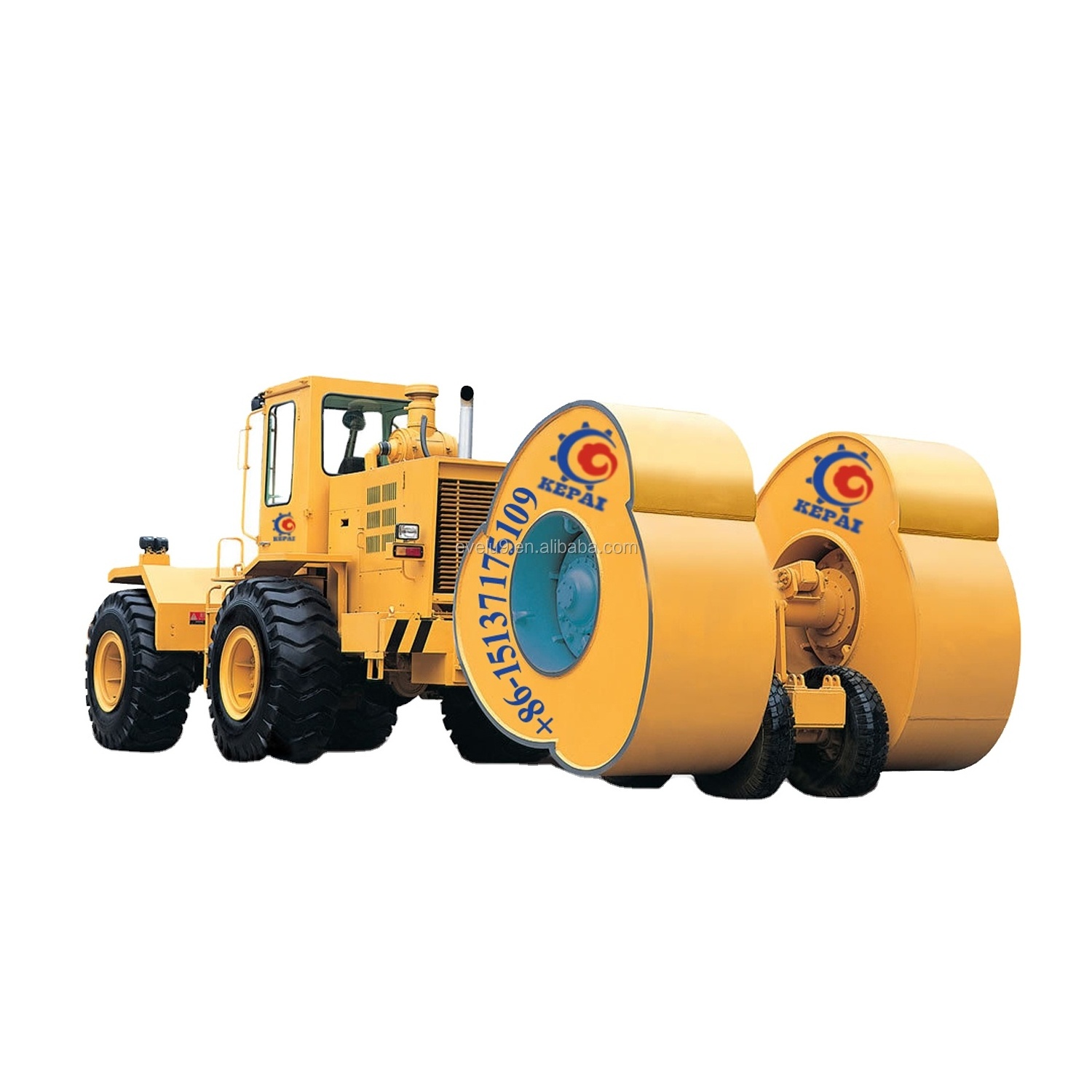 Rapid Impact Compaction Machine Dynamic Impact Compactor Road Roller Pneumatic Tire Rubber Wheel High Performance Road Roller