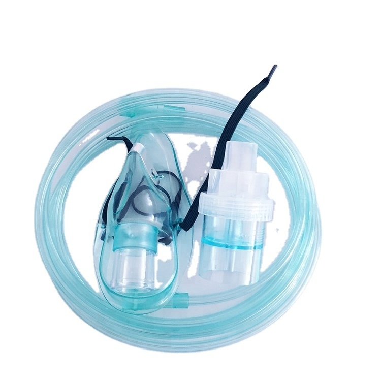 Medical Adhesive Tube Clean Convenient Child Disposable Oxygen Nebulizer Face Mask