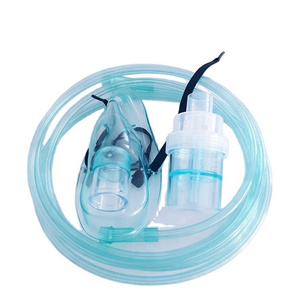 Medical Adhesive Tube Clean Convenient Child Disposable Oxygen Nebulizer Face Mask