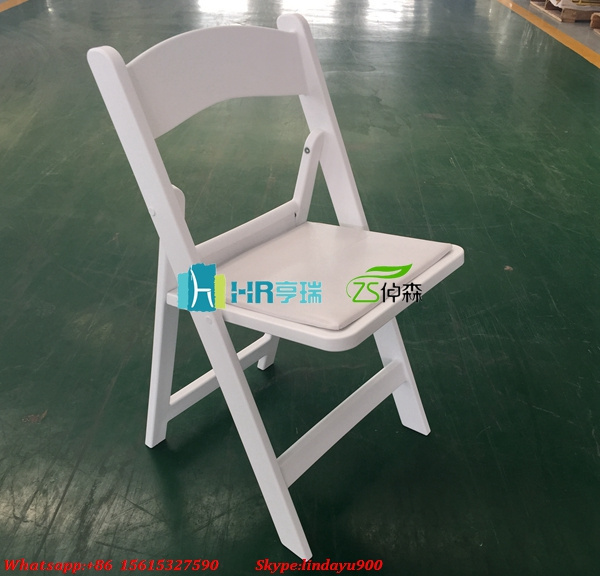 White resin folding chair white wimbledon chair