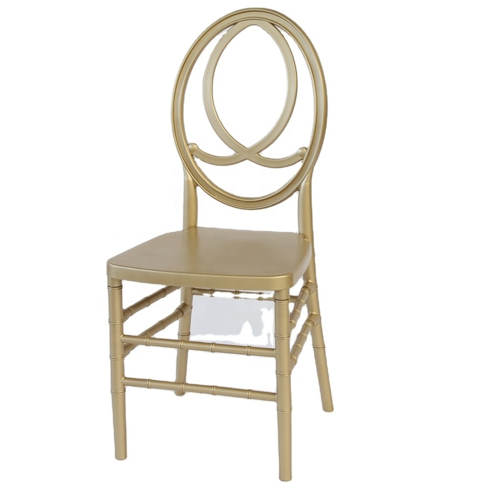 Gold Color Hotel Banquet Event Party Rental Wedding Dining Infinity Phoenix Chair